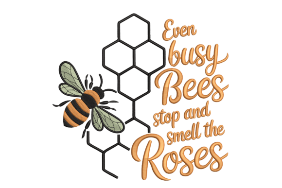 Busy Bees & Roses: A Design for Slowing Down