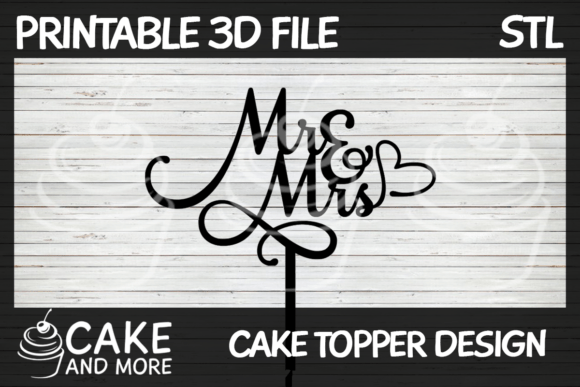 Elegant Mr and Mrs Cake Topper with Heart: A Designer's Guide