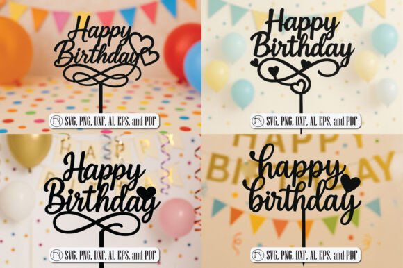 Elevate Your Party Decor with This SVG Cut File Bundle