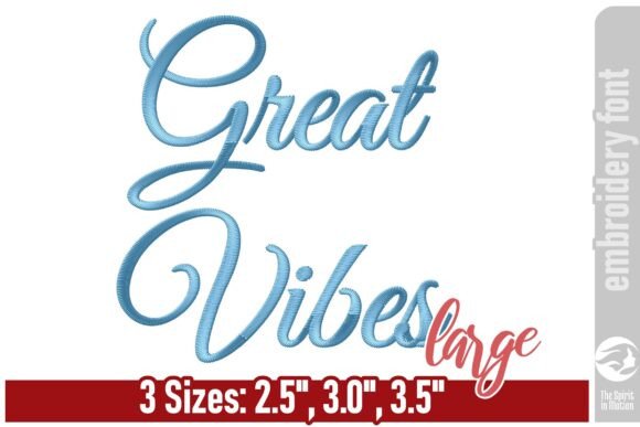 Great Vibes Font - Large: A Stylish Script for Modern Projects