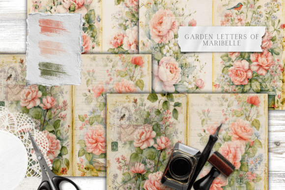 Step into the Soft Romance of Vintage Florals
