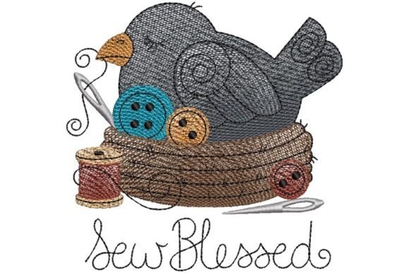 The Enduring Charm of the Sew Blessed Crow