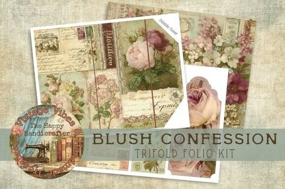 Timeless Romance: The Blush Confession Trifold Folio Kit